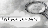 نوخبەی شیعر بەرەو کوێ؟.. سۆران محەمەد